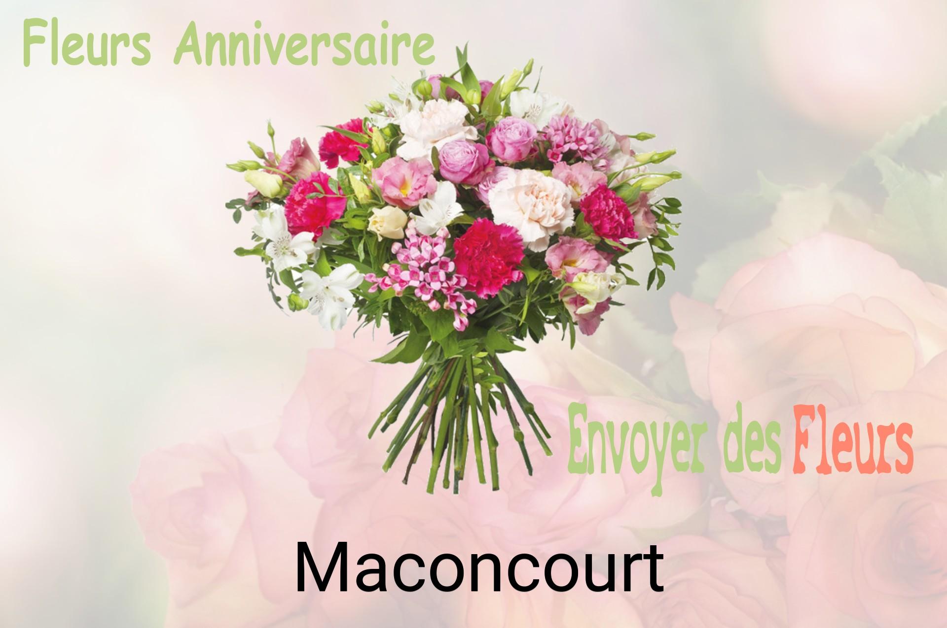 Bouquet de fleurs d’anniversaire livré à Maconcourt