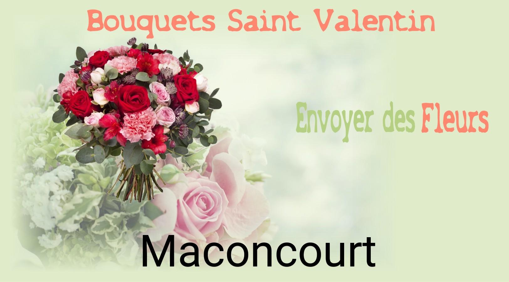 Roses de Saint-Valentin livrées à Maconcourt